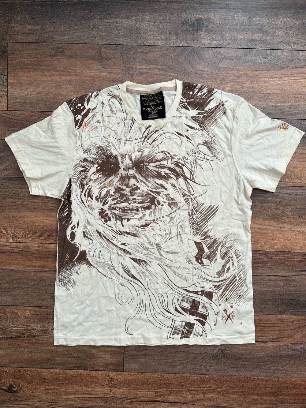 Star Wars Chewbacca Marc Ecko x Lucas Film 2008 T-Shirt Men’s XL (W/ DEFECT)